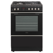 Belling 60cm Dual Fuel Freestanding Electric Oven BFS60SCDF - Clearance Discount