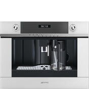 Smeg Built In White Linea Coffee Machine CMS4101B - Factory Seconds Discount