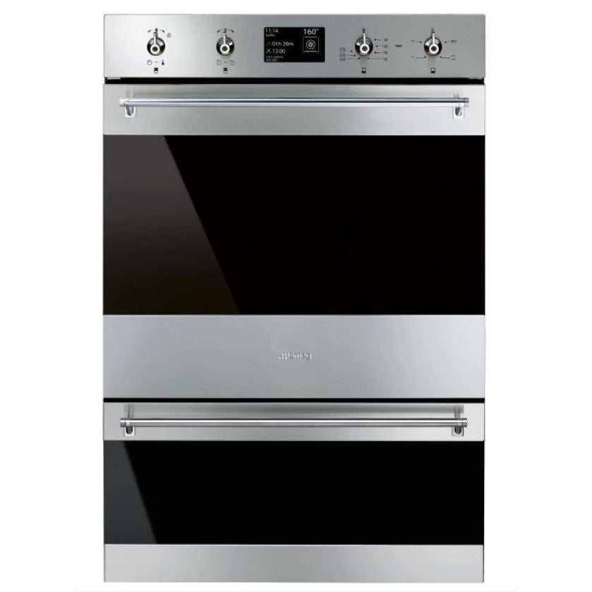 Smeg  60cm Stainless Steel Double Oven DOSPA6395X