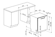 Smeg Fully Integrated Dishwasher DWAFI6314-2  - Carton Damage Discount