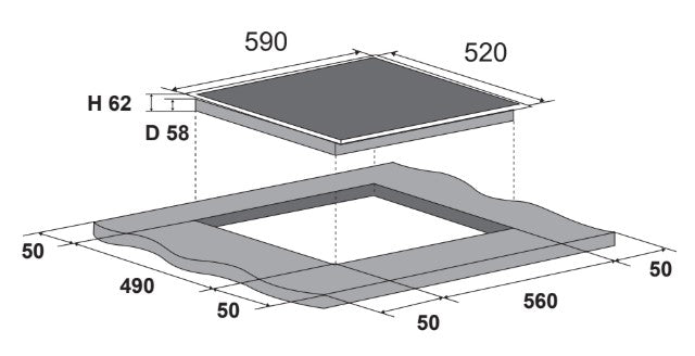 Euro 60cm Induction Cooktop ECT600IN3