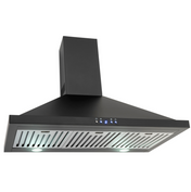 Euro 90cm Alfresco Canopy Rangehood EBB900BK3R