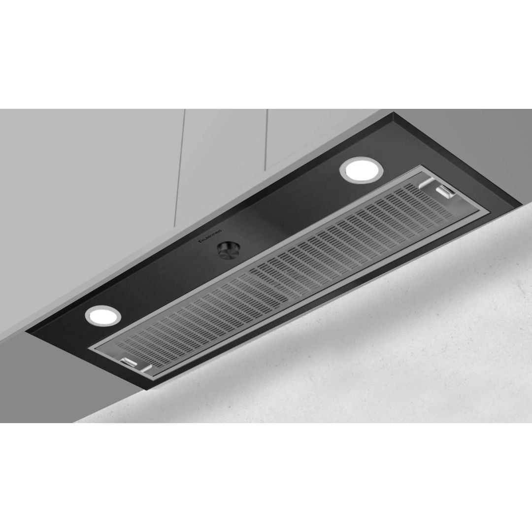 Kleenmaid 70cm Black Undermount Rangehood RHUC91K