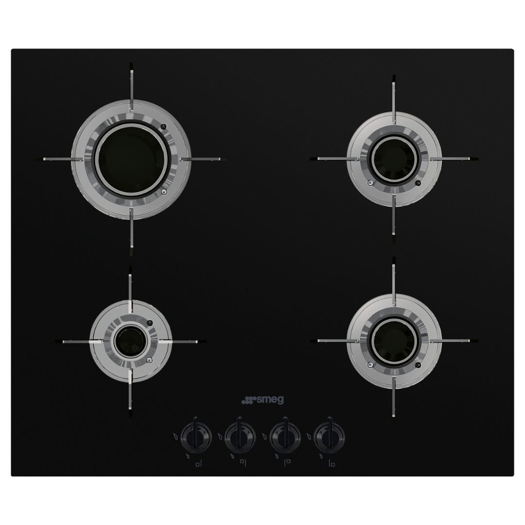 Smeg 60cm Dolce Stil Novo Blade Flame Gas Cooktop PVL664CNAU - Factory Seconds