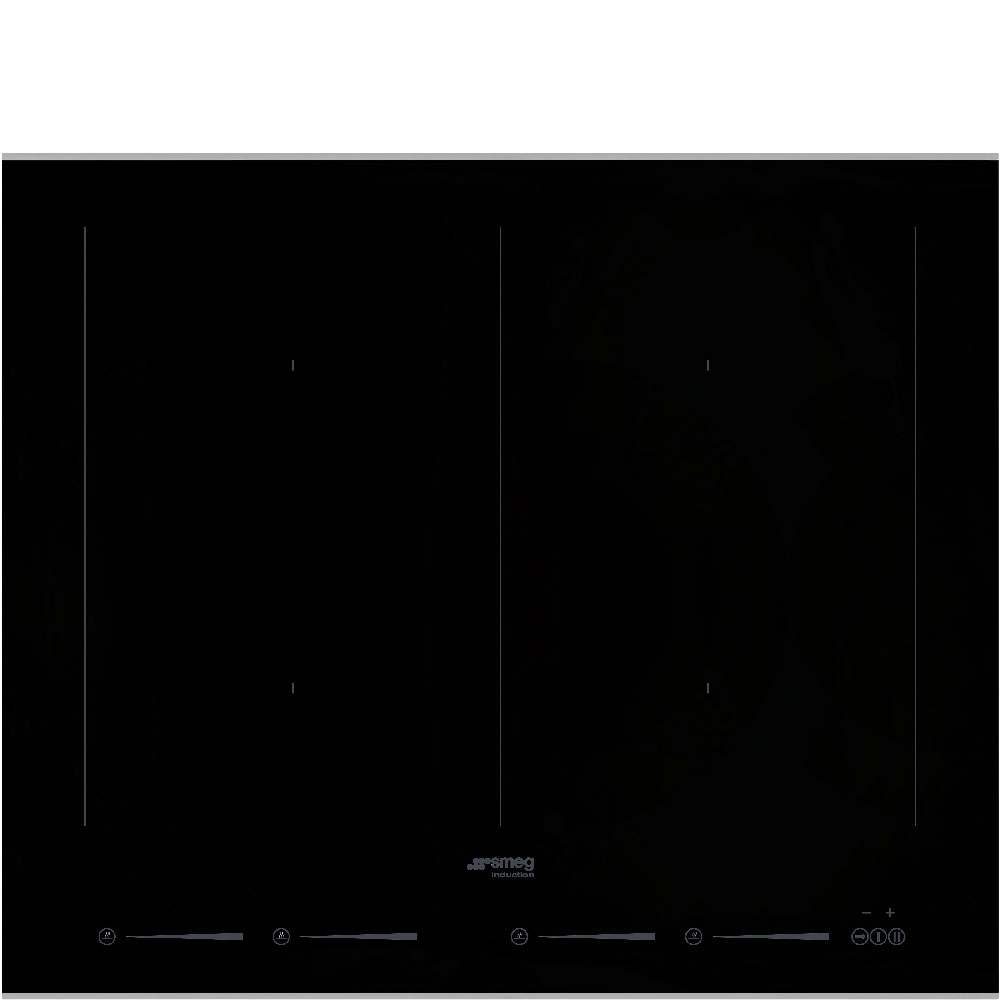 Smeg Black 60cm Dolce Stil Novo Induction Cooktop SIM662WLDX - Factory Seconds