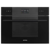 Smeg 60cm Black Linea Compact Combi-Steam Oven SO4102S3B3 - Factory Seconds