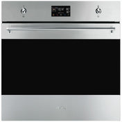 Smeg 60cm Stainless Steel Pyrolytic Oven with Steam SOPA6302S2PX - Factory Seconds