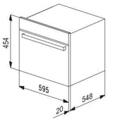 Kleenmaid Black Steam Microwave Combination Oven SMC4540X