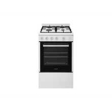 Load image into Gallery viewer, Euromaid 54cm Freestanding White Gas Oven and Cooktop EFS54FC-SGW
